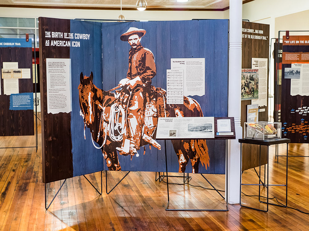 Chisholm Trail Cowboy as American Icon
