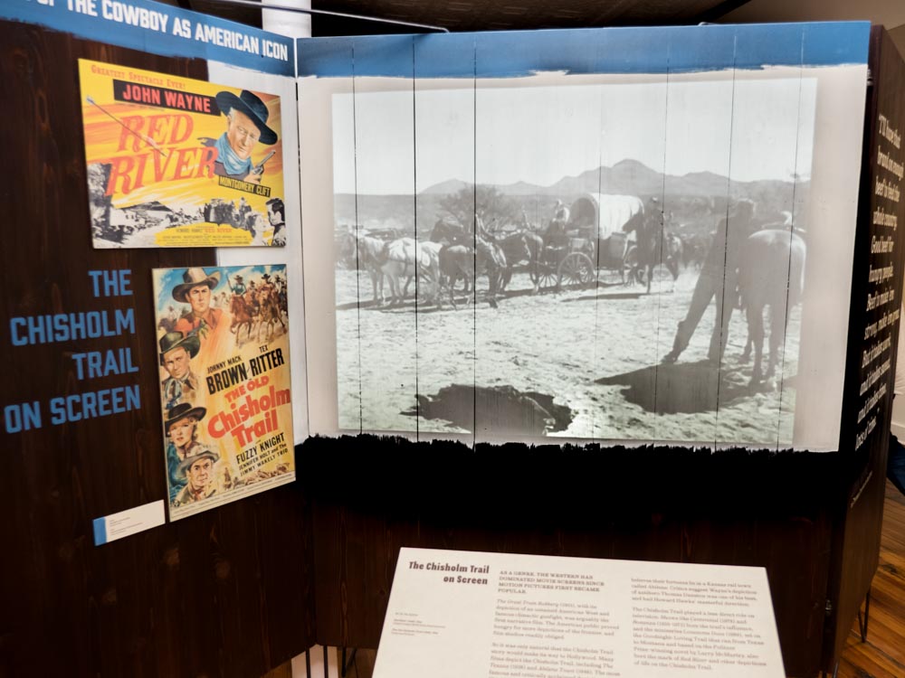 Chisholm Trail exhibit video