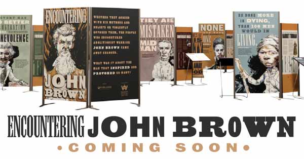 John Brown promotional image optimized for Facebook.