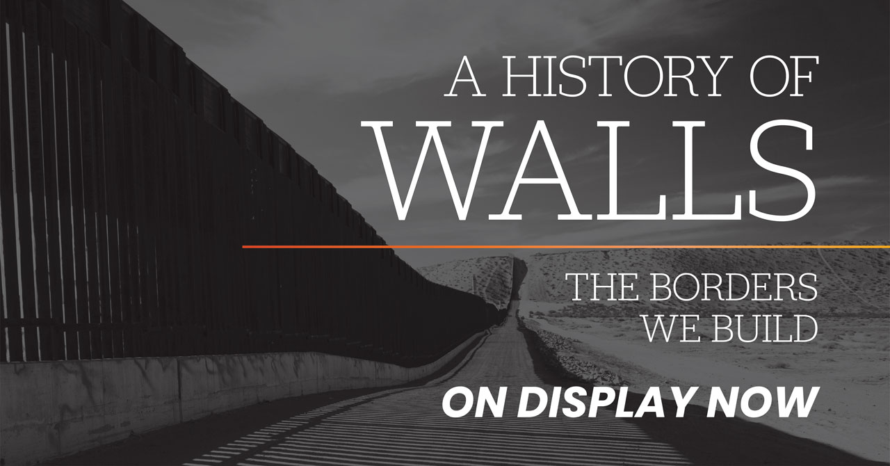 A History of Walls promotional image optimized for Facebook.